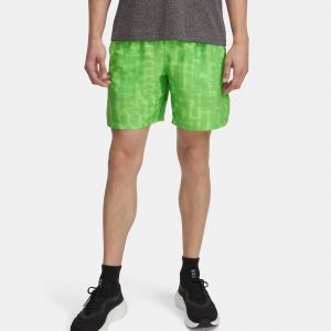 Under Armour Launch Print 7in Short De Running Hommes-Vert, Taille S