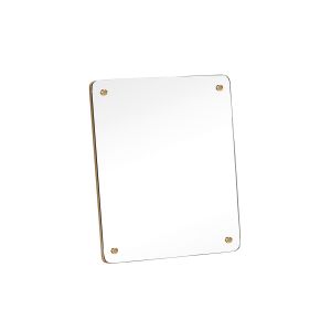 Miroir de table rectangulaire en chêne naturel 30cm Smize- Hübsch
