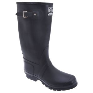 Woodland - Bottes de pluie larges avec sangle de réglage - Homme (48 EU) (Bleu marine) - UTDF980