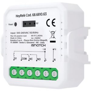 Image de GBC Module relais wi-fi intelligent, contact sec no/nc, 5A max. SMART2100