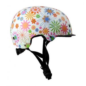 Roces Casque v&eacute;lo ply by pop+ multi flower 48-54cm