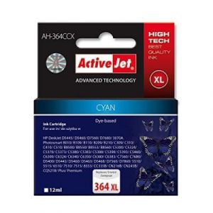 Activejet AH-364CCX - Dye-sublimation ink - Photo cyan - HP - 1 pièce(s) - Dye-sublimation printing - Rendement élevé (XL) (AH-364CCX)