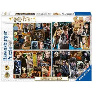 Image de Ravensburger 06832 Harry Potter Lot de 4 Puzzles de 100 pièces