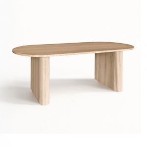 Now's Home Table ovale en bois, quito