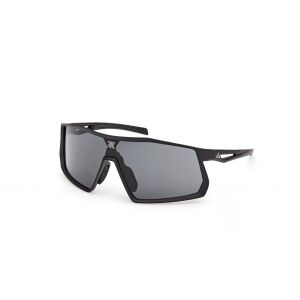 Adidas Sport Homme Sport SP0123 KENTRO 02A Lunettes de soleil Inject&eacute; Noir Fum&eacute;e Masque Normale