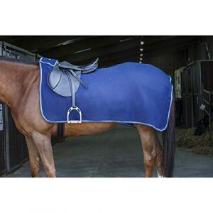 Riding World Couvre-Reins Polaire - Couleurs - Marine, Taille Couvertures - 150cm