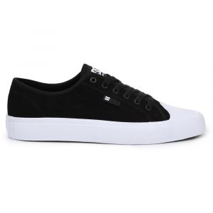 DC Shoes Manual S - Chaussures de Skate en Cuir - Homme - EU 41 - Noir