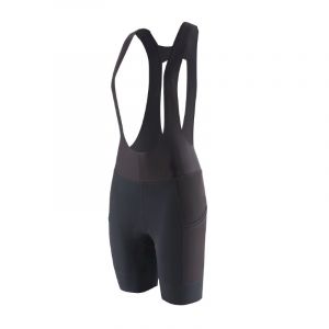 Image de Patagonia Dirt Roamer Liner Bibs - Cuissard VTT femme Black XS - Entrejambe 12,5"