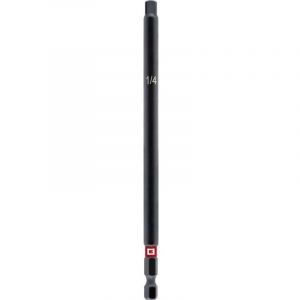 Einhell Original Adaptateur pour clé à douille Impact (acier CrV, admission 1/4", longueur 150 mm, phosphaté au manganèse, résistant aux chocs, zone de torsion)