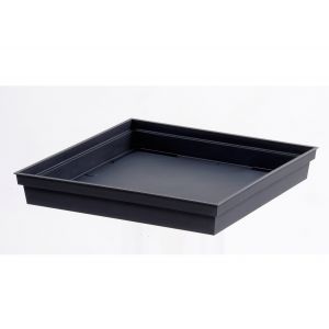 Eda Plastiques Toscane - Soucoupe carrée 32,6 x 32,6 cm