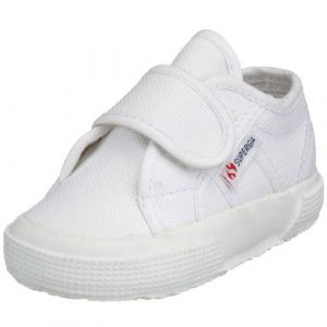 Image de Superga 2750-bstrap, Baskets Basses Mixte bébé, Blanc