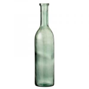 Image de Prix Vase Design en Verre Carafe 75cm Vert