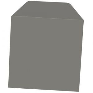 3L Paquet de 100 pochettes cd-dvd non adhésives en PP transparent avec rabat