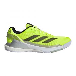 Adidas Crazyquick Chaussures Padel Hommes - Vert Fluo, Noir
