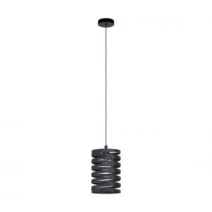 Image de Eglo Suspension CREMELLA Noir, 1 lumière - Moderne - Intérieur - CREMELLA - Délai de livraison moyen: 10 à 14 jours ouvrés. Port gratuit France métropolitaine et Belgique dès 100 €.