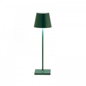 ZAFFERANO lampe de table POLDINA PRO (Vert fonc&eacute; - Aluminium peint et polycarbonate)
