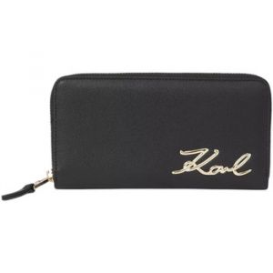Karl Lagerfeld Geldb&ouml;rse K/Signature 2.0 Cont Zip Wallet Portemonnaies 1 ct Schwarz Damen (148.99 &euro; / 1 ct)