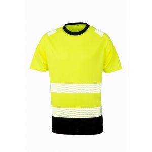 Result T-shirt haute visibilité en polyester recyclé Jaune Fluo xl - xxl - Jaune Fluo