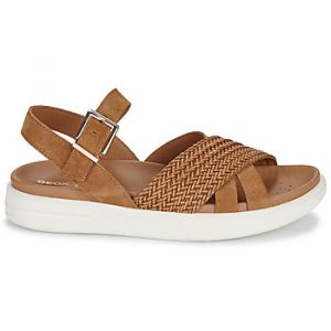 Geox Femme D XAND 2S B Sandale, Cognac, 37 EU