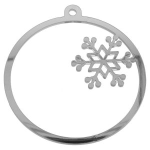 Artémio Forme acrylique « flocon » effet miroir -