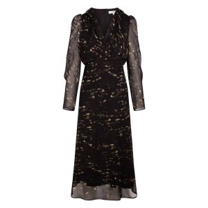 Morgan Robe longue manches bouffantes multicolore femme - Taille 36