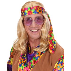 Widmann Perruque de hippie homme