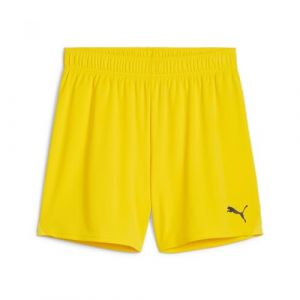 Puma TeamGOAL Shorts WMNS, Short en Maille Adultes Unisexes, Faster Yellow Black, 705754