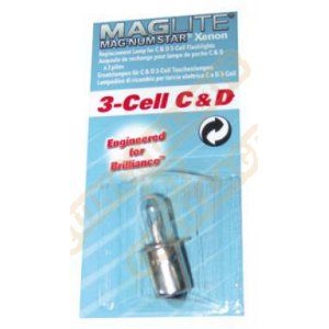 Maglite Ampoule Mag-Num Star Krypton 2-cell D et 2-cell C