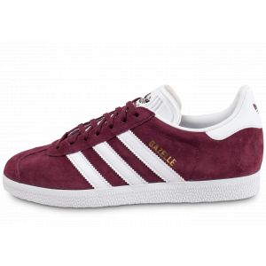 Image de Adidas Gazelle, Chaussures de Gymnastique Homme, Marron (Maroon/Ftwwht/Goldmt), 46 EU