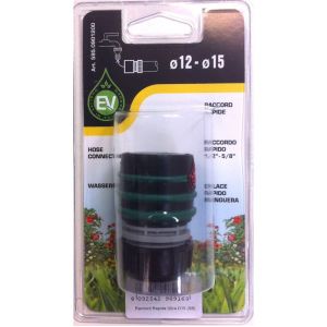 Raccord rapide arrosage stop plastique 19mm - QLG