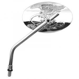 Vicma R&eacute;troviseur r&eacute;versible Eagle chrome ovale