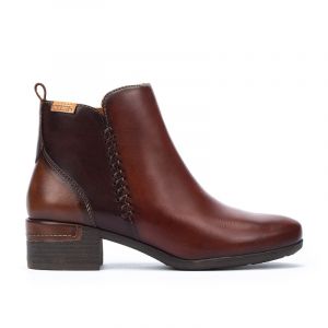 Pikolinos Bottines à talon en cuir MALAGA W6W - Couleur MARRON CLARO - Taille 41
