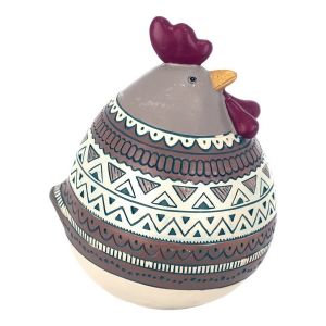 Signes Grimalt Statue By SIGRIS Silhouette de gallina Rustique 024224 Gris