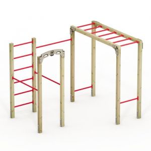 Wickey Espalier fit Base 805 - Appareil de sport d'ext&eacute;rieur, station de musculation, station de fitness, appareils de sport pour la maison,