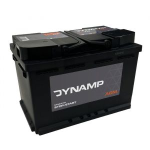 L3 AGM Batterie Dynamp DA70 Start-Stop AGM Batterie De Voiture 70Ah 760A 12V