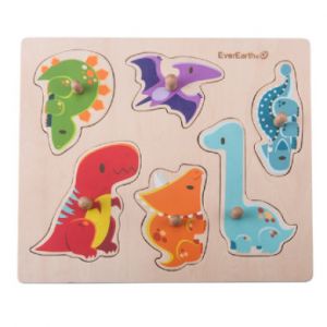 EverEarth EE33736 - Puzzle - Dinosaures avec Poignées