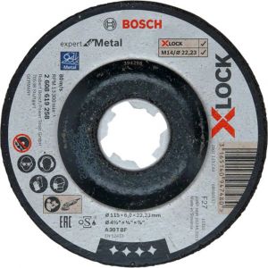 Bosch Disque à ébarber à moyeu déporté Accessories 2608619258 115 mm 22.23 mm 1 pc(s)