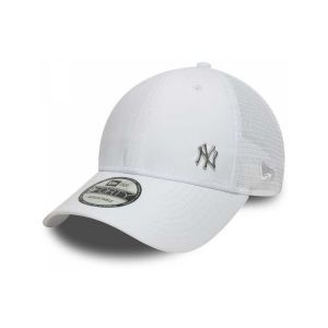 A New Era Casquette New Era Flawless 9FORTY Trucker New York Yankees blanc pur