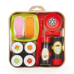 Ecoiffier Jouets - 909 - Plateau sushis - Imitations d'Aliments pour Enfants - D&egrave;s 18 Mois - Fabriqu&eacute; en France