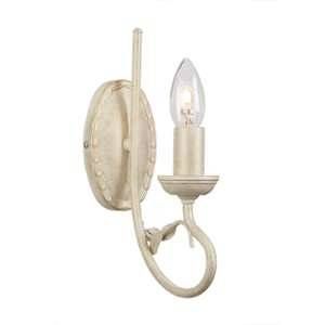 Elstead Applique Murale Olivia 1x60W - Blanc doré - LIGHTING - ov1ivgld