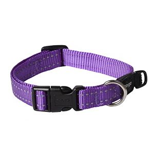 Image de Rogz Col R&eacute;gulateur R&eacute;fl&eacute;chissant Utilitaire Lilas 26-40cm x 16mm
