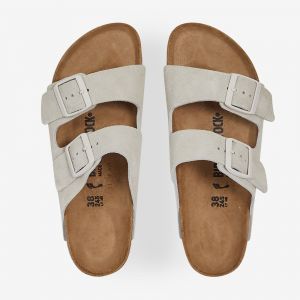 Birkenstock Arizona Suede Leather Colour Beige