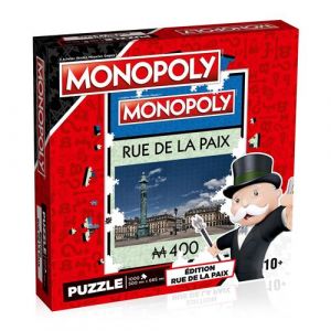 Winning Moves Puzzle 1000 pi&egrave;ces Monopoly Rue de la Paix