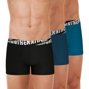 Athena Homme Easy Sport sous-v&ecirc;tement, Noir/Croisiere/Lagon, XXL EU