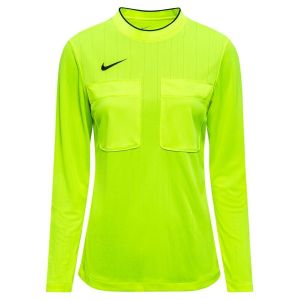Nike W NK DF Ref II JSY Ls Haut &agrave; Manches Longues, Volt/Noir, m Femme