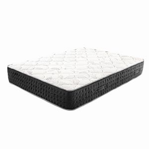 Visiodirect Matelas &agrave; ressorts ensach&eacute;s miera, King Size, 180x200 cm, en mousse haute densit&eacute;, Soutien tr&egrave;s ferme, face &eacute;t&eacute;/hiver, &eacute;paisseur 27 cm