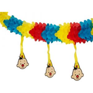 Folat Bumba Guirlande de clown avec cintres, 07953, Multicolore