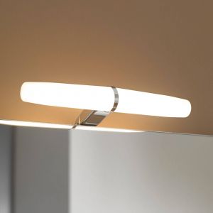 Focco Applique pour miroir LED 23x4,1 cm 4000 K blanc, 6 W, IP44, chrome (EVA2LED)