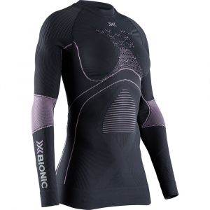 X-Bionic Vêtements intérieurs L/s Energy Accumulator 4.0 - Charcoal / Magnolia - Taille XL