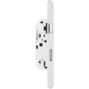 Heracles Serrure mécanique à mortaiser monopoint Série L100-NF axe à 40 mm blanc Condamnation - I-L160-40B